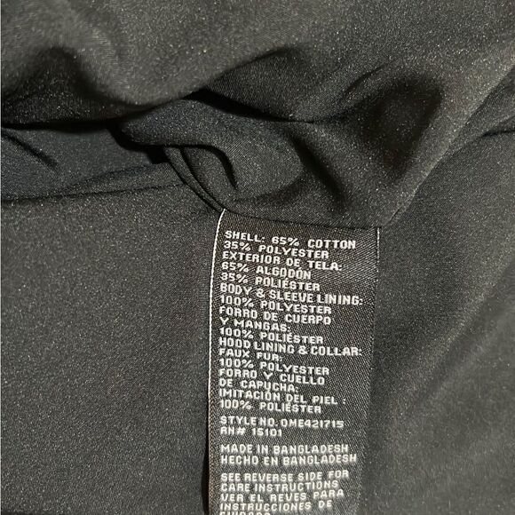 Madison Expedition jacket coat hoodie cotton blend navy LG LIGHTHOUSE RESCUE - Picture 7 of 8